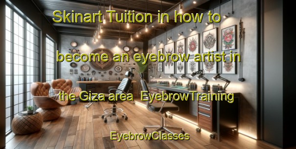 Skinart Tuition in how to become an eyebrow artist in the Giza area | EyebrowTraining | EyebrowClasses | SkinartTraining-Egypt