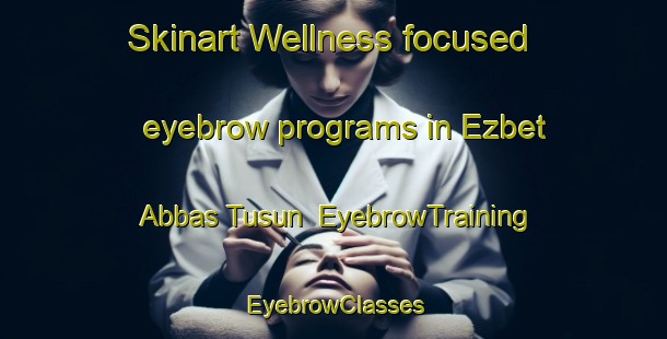 Skinart Wellness-focused eyebrow programs in Ezbet Abbas Tusun | EyebrowTraining | EyebrowClasses | SkinartTraining-Egypt
