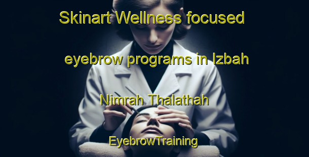 Skinart Wellness-focused eyebrow programs in Izbah Nimrah Thalathah | EyebrowTraining | EyebrowClasses | SkinartTraining-Egypt