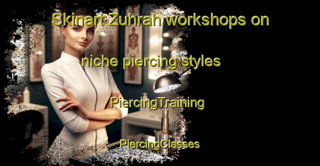 Skinart Zuhrah workshops on niche piercing styles | #PiercingTraining #PiercingClasses #SkinartTraining-Egypt